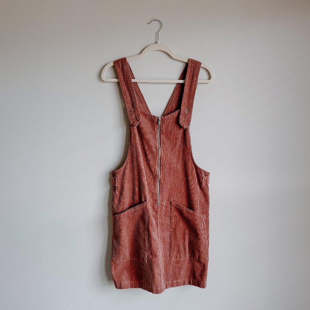 Wild Fable Mauve Corduroy Overall Dress
